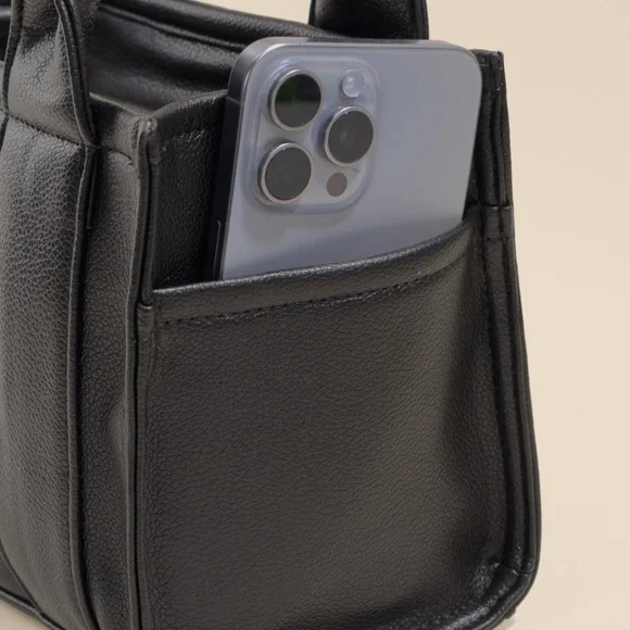 POPFLEX Vegan Leather Baby Sloane Tote - Picture 2 of 7